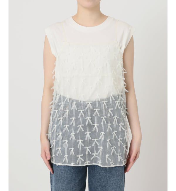 journal standard L'essage「《予約》スカーフ&キャミブラウス」|シャツ・ブラウス|