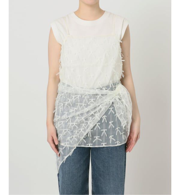 journal standard L'essage「《予約》スカーフ&キャミブラウス」|シャツ・ブラウス|