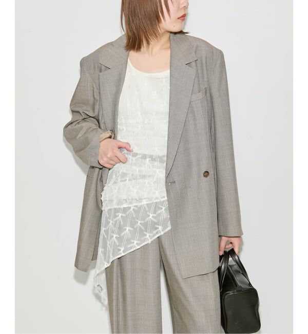 journal standard L'essage「《予約》スカーフ&キャミブラウス」|シャツ・ブラウス|ホワイト