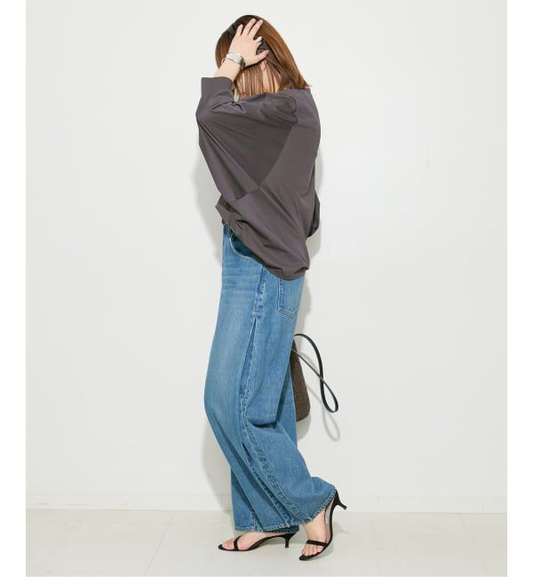 journal standard L'essage「《予約》プレーティングJERSEYドルマンプルオーバー」|Tシャツ・カットソー|