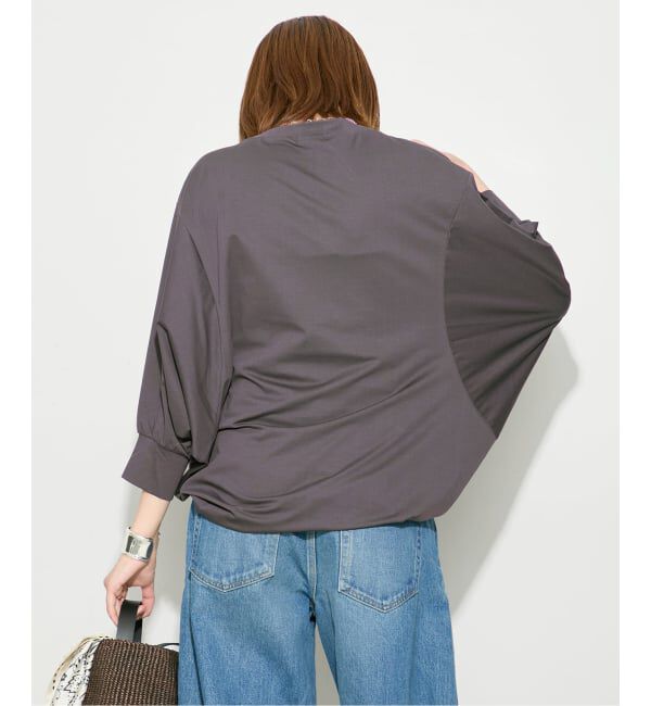 journal standard L'essage「《予約》プレーティングJERSEYドルマンプルオーバー」|Tシャツ・カットソー|