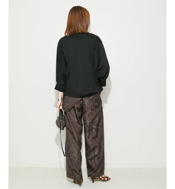 journal standard L'essage「《予約》プレーティングJERSEYドルマンプルオーバー」|Tシャツ・カットソー|