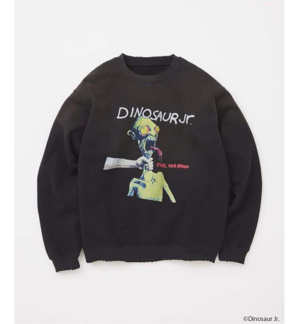 JOURNAL STANDARD「DINOSAUR Jr. / ダイナソー Jr. プリントスウェット」|スウェット・ジャージ|ブラック A