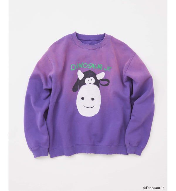 JOURNAL STANDARD「DINOSAUR Jr. / ダイナソー Jr. プリントスウェット」|スウェット・ジャージ|パープル
