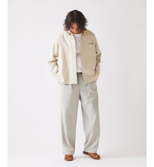 JOURNAL STANDARD relume「《予約》TRメッシュ  ワイドスラックス (セットアップ対応可能)」|スラックス|