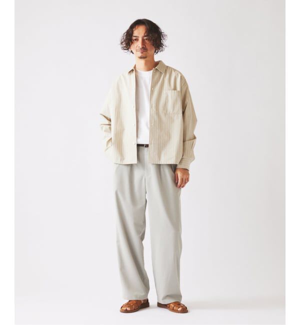 JOURNAL STANDARD relume「《予約》TRメッシュ  ワイドスラックス (セットアップ対応可能)」|スラックス|