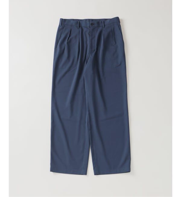 JOURNAL STANDARD relume「《予約》TRメッシュ  ワイドスラックス (セットアップ対応可能)」|スラックス|ブルー A