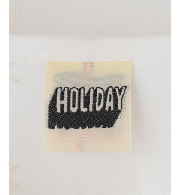 JOURNAL STANDARD「【HOLIDAY/ホリデイ】LACE BIG COLLAR MINI DRESS」|ワンピース|