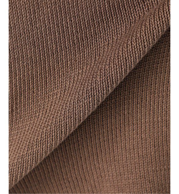 Spick and Span「コットンリネンミドルゲージノースリプルオーバー」|ニット・セーター|