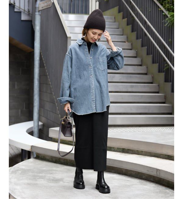 FRAMeWORK「≪追加≫denimシャツ」|シャツ・ブラウス|