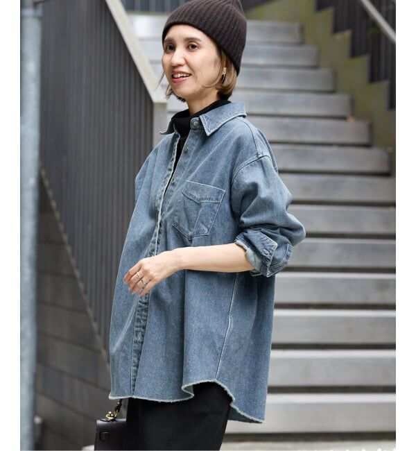 FRAMeWORK「≪追加≫denimシャツ」|シャツ・ブラウス|