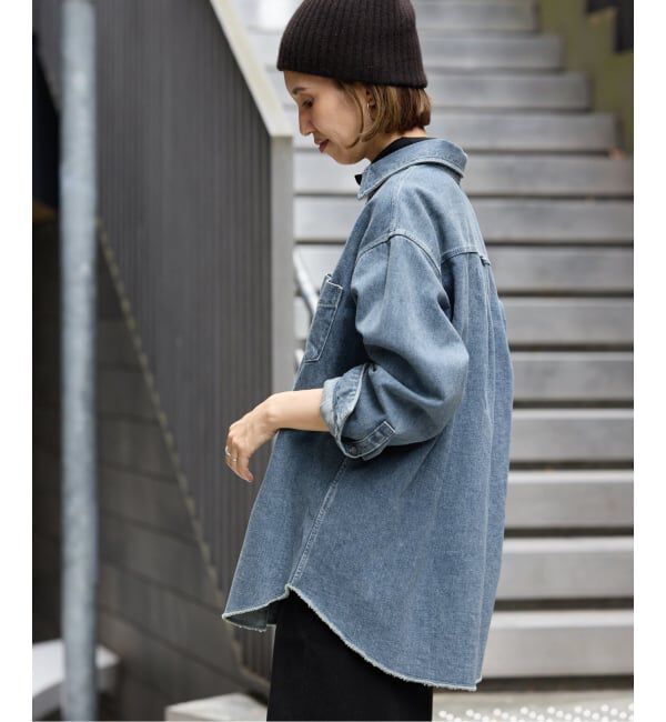FRAMeWORK「≪追加≫denimシャツ」|シャツ・ブラウス|