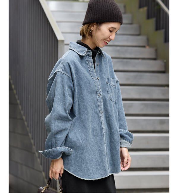 FRAMeWORK「≪追加≫denimシャツ」|シャツ・ブラウス|