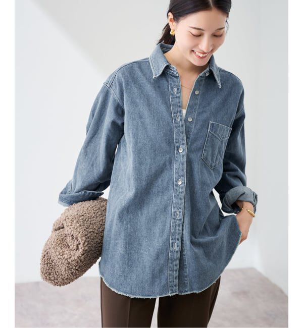 FRAMeWORK「≪追加≫denimシャツ」|シャツ・ブラウス|