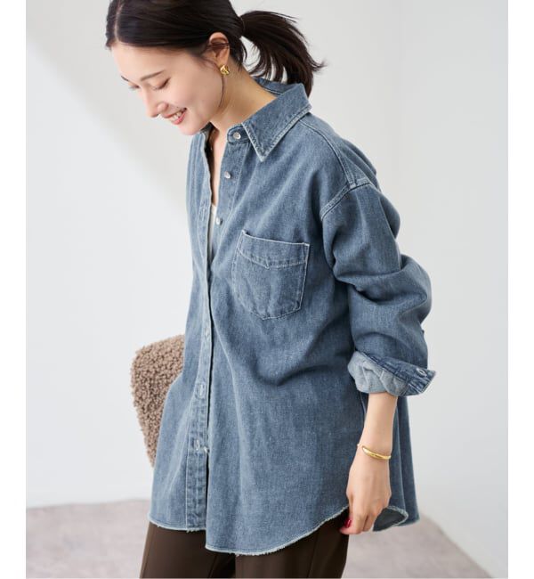 FRAMeWORK「≪追加≫denimシャツ」|シャツ・ブラウス|