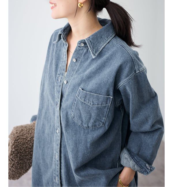 FRAMeWORK「≪追加≫denimシャツ」|シャツ・ブラウス|