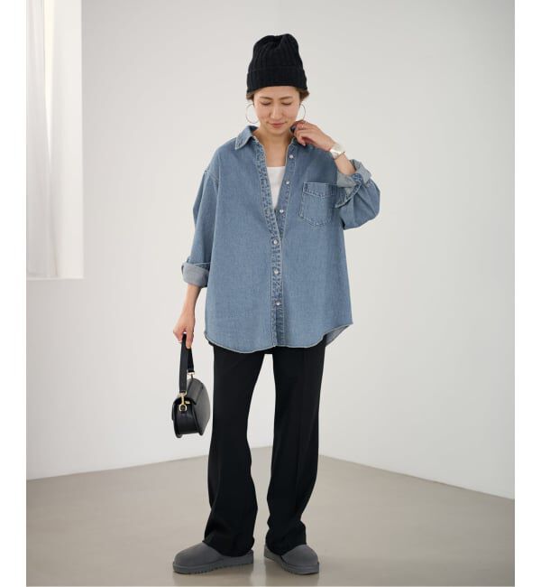 FRAMeWORK「≪追加≫denimシャツ」|シャツ・ブラウス|