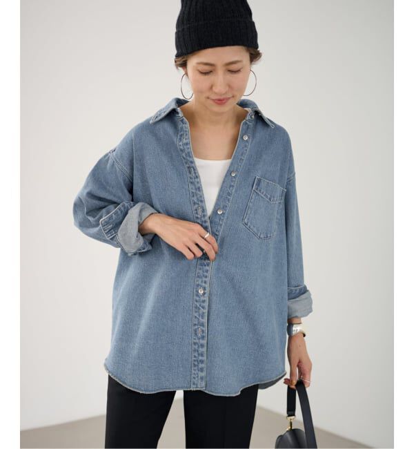 FRAMeWORK「≪追加≫denimシャツ」|シャツ・ブラウス|