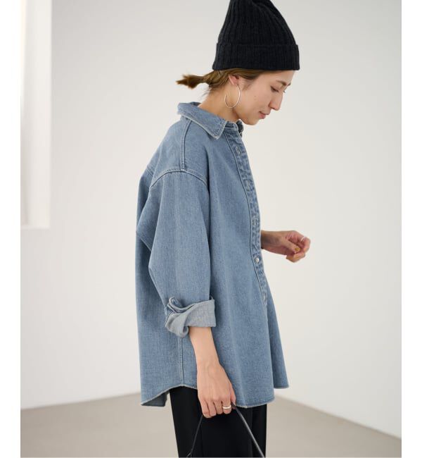 FRAMeWORK「≪追加≫denimシャツ」|シャツ・ブラウス|