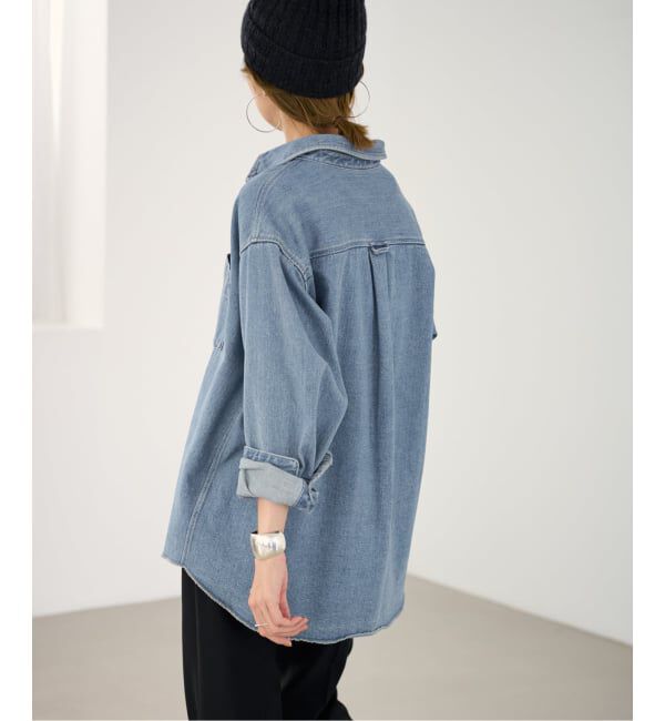 FRAMeWORK「≪追加≫denimシャツ」|シャツ・ブラウス|
