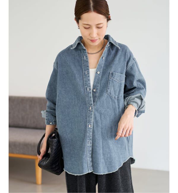 FRAMeWORK「≪追加≫denimシャツ」|シャツ・ブラウス|