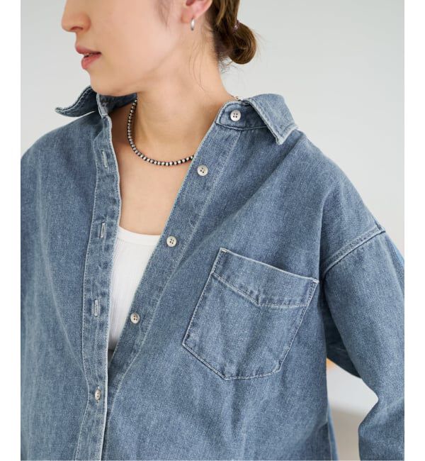 FRAMeWORK「≪追加≫denimシャツ」|シャツ・ブラウス|
