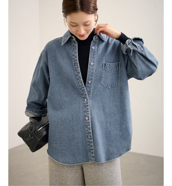 FRAMeWORK「≪追加≫denimシャツ」|シャツ・ブラウス|