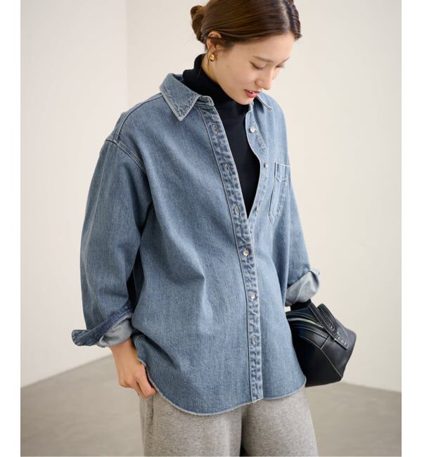 FRAMeWORK「≪追加≫denimシャツ」|シャツ・ブラウス|
