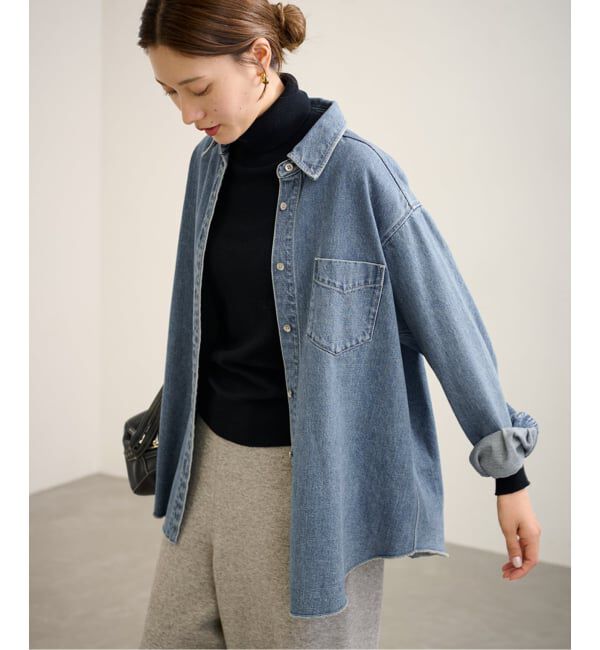 FRAMeWORK「≪追加≫denimシャツ」|シャツ・ブラウス|