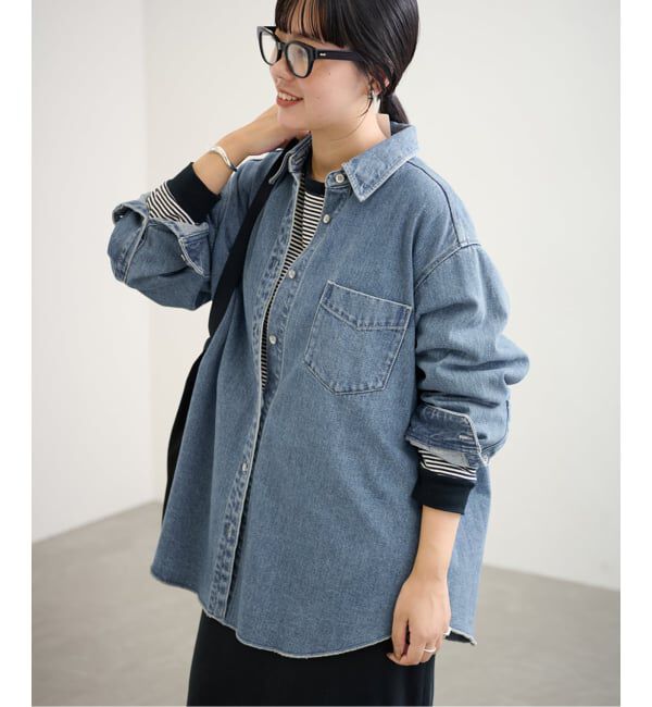 FRAMeWORK「≪追加≫denimシャツ」|シャツ・ブラウス|