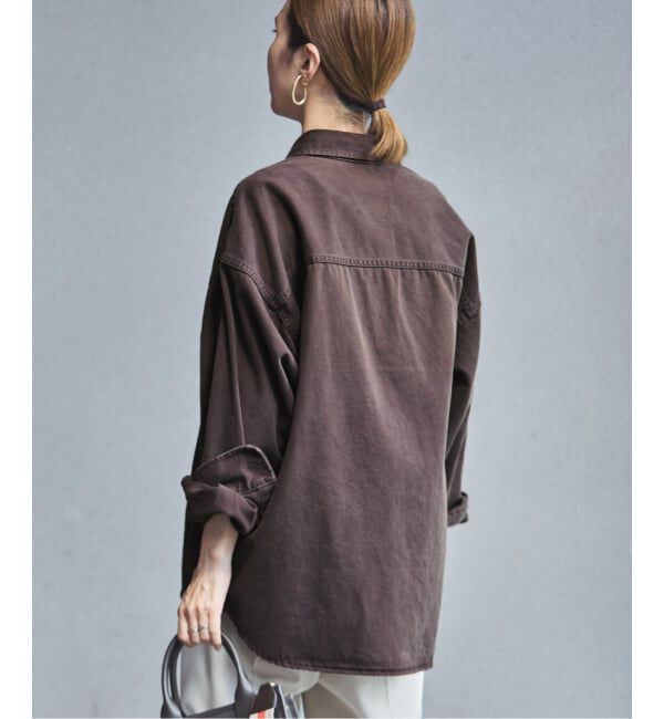 FRAMeWORK「CHINO SLOUCHY シャツ」|シャツ・ブラウス|