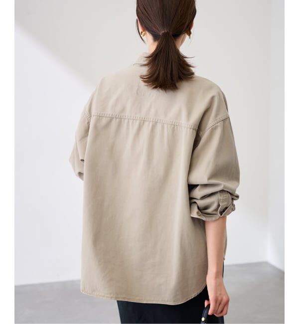FRAMeWORK「CHINO SLOUCHY シャツ」|シャツ・ブラウス|