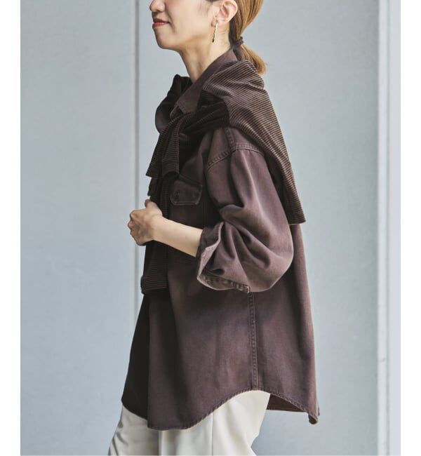 FRAMeWORK「CHINO SLOUCHY シャツ」|シャツ・ブラウス|