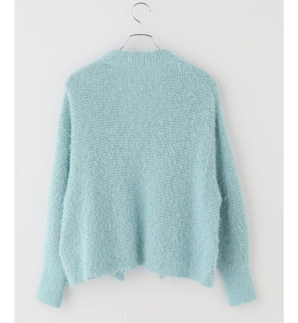 NOBLE「ラティスシャギーラフカーディガン」|カーディガン|