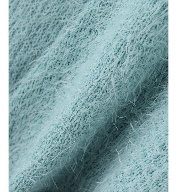 NOBLE「ラティスシャギーラフカーディガン」|カーディガン|