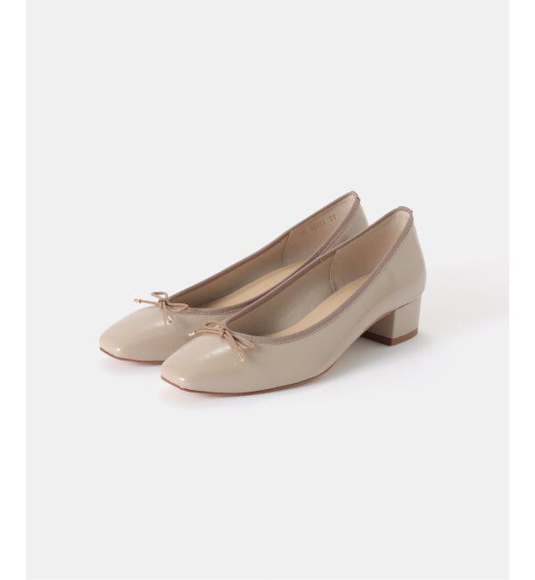  「3.5cmスクエアバレエパンプス」|パンプス|