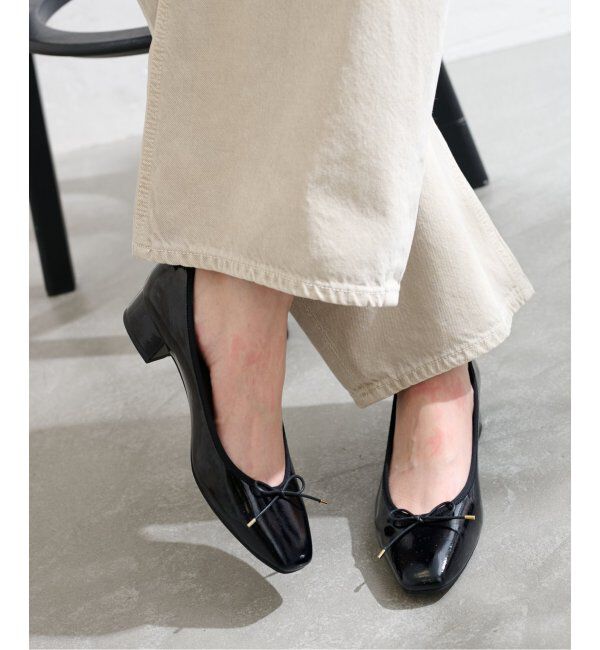  「3.5cmスクエアバレエパンプス」|パンプス|