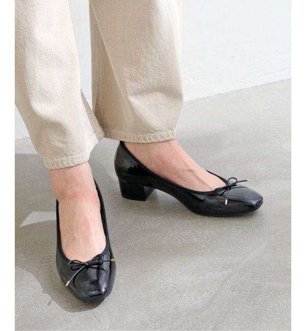  「3.5cmスクエアバレエパンプス」|パンプス|