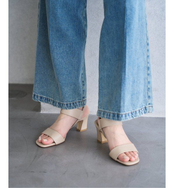 「《追加》6cmゴムストラップサンダル」|サンダル|