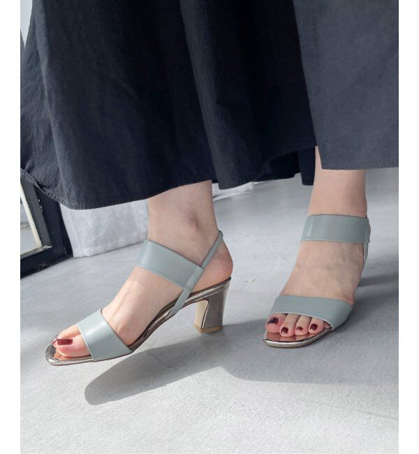  「《追加》6cmゴムストラップサンダル」|サンダル|