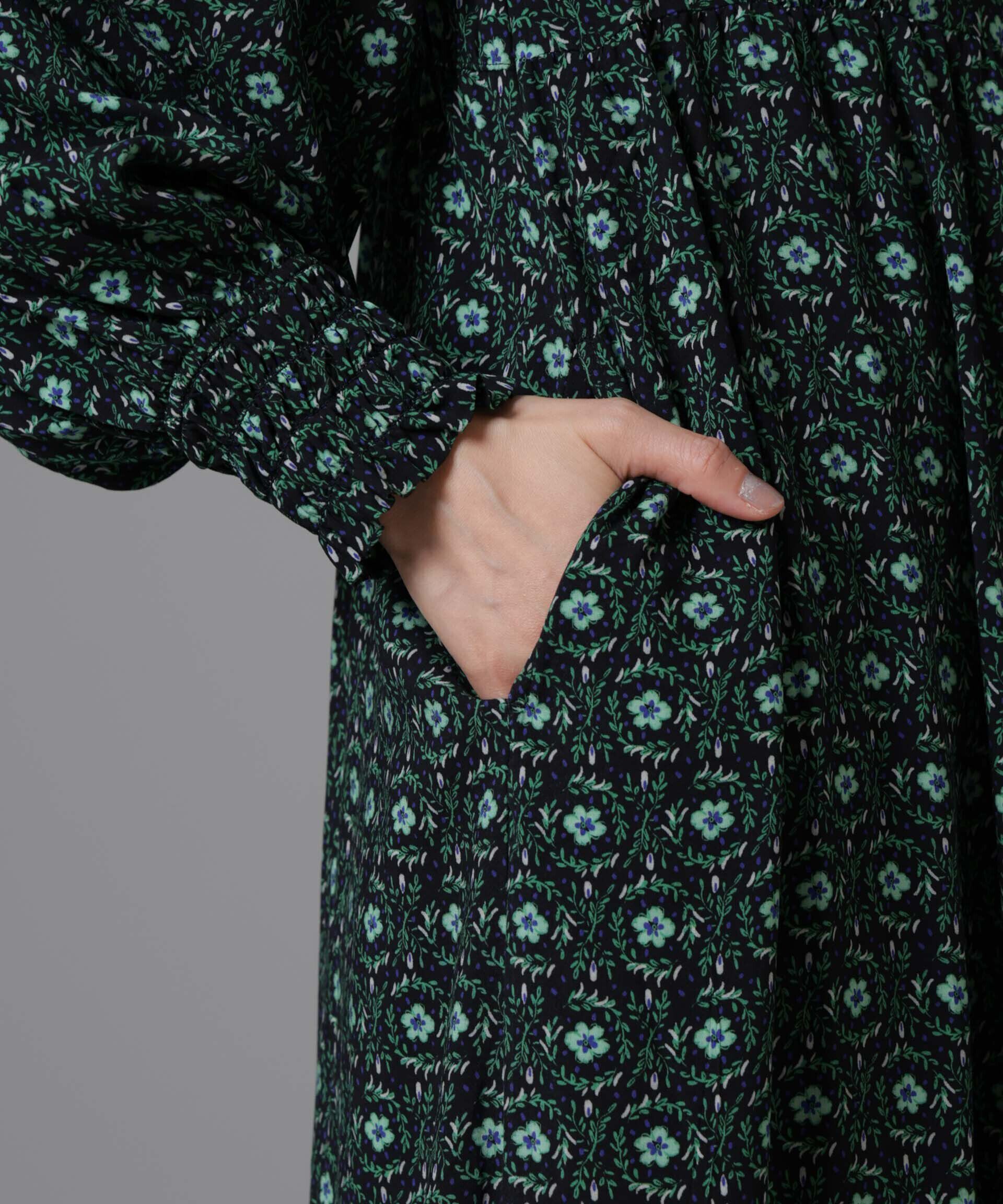 nano･universe「サークルフラワープリントワンピース」|ワンピース|