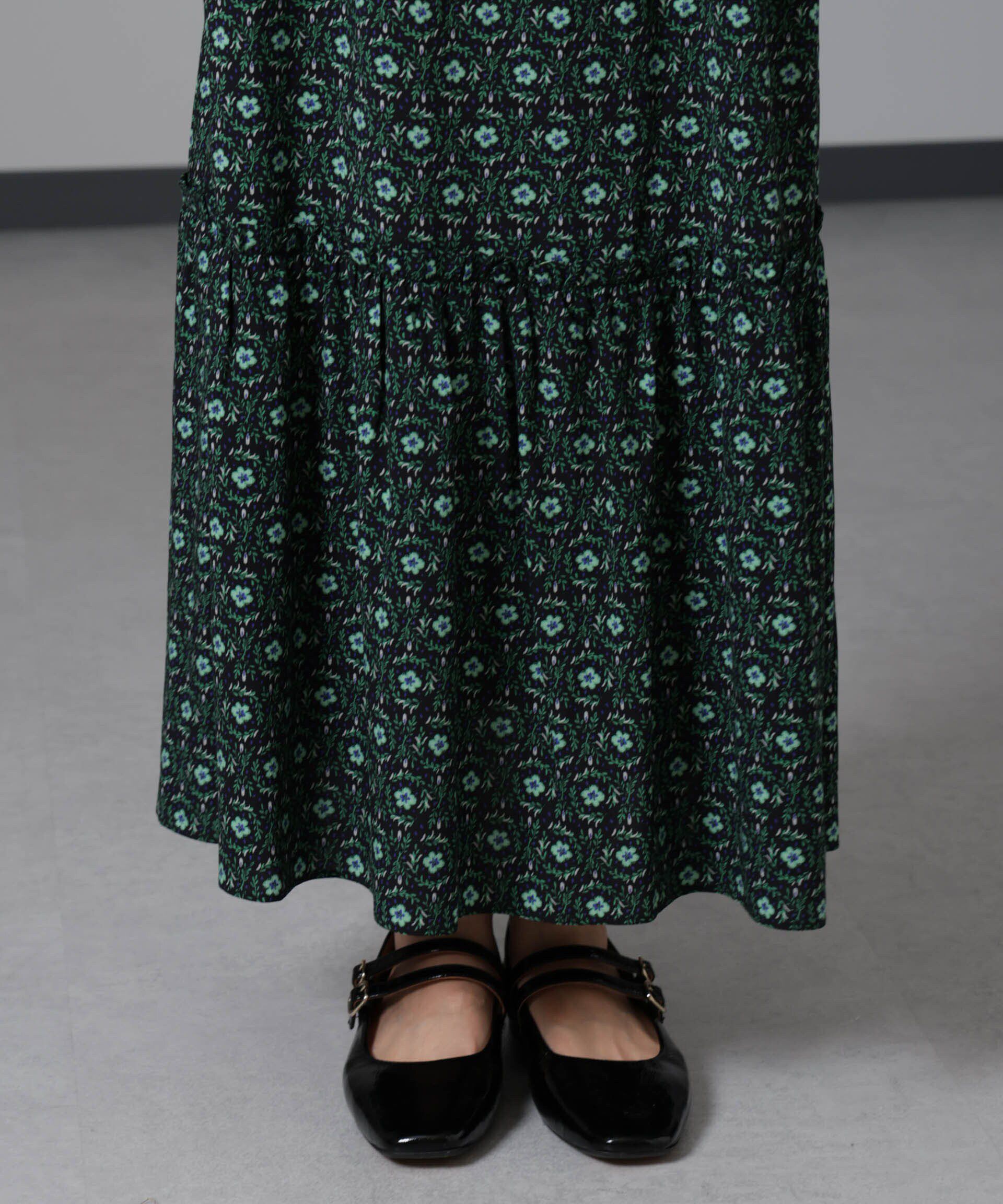 nano･universe「サークルフラワープリントワンピース」|ワンピース|