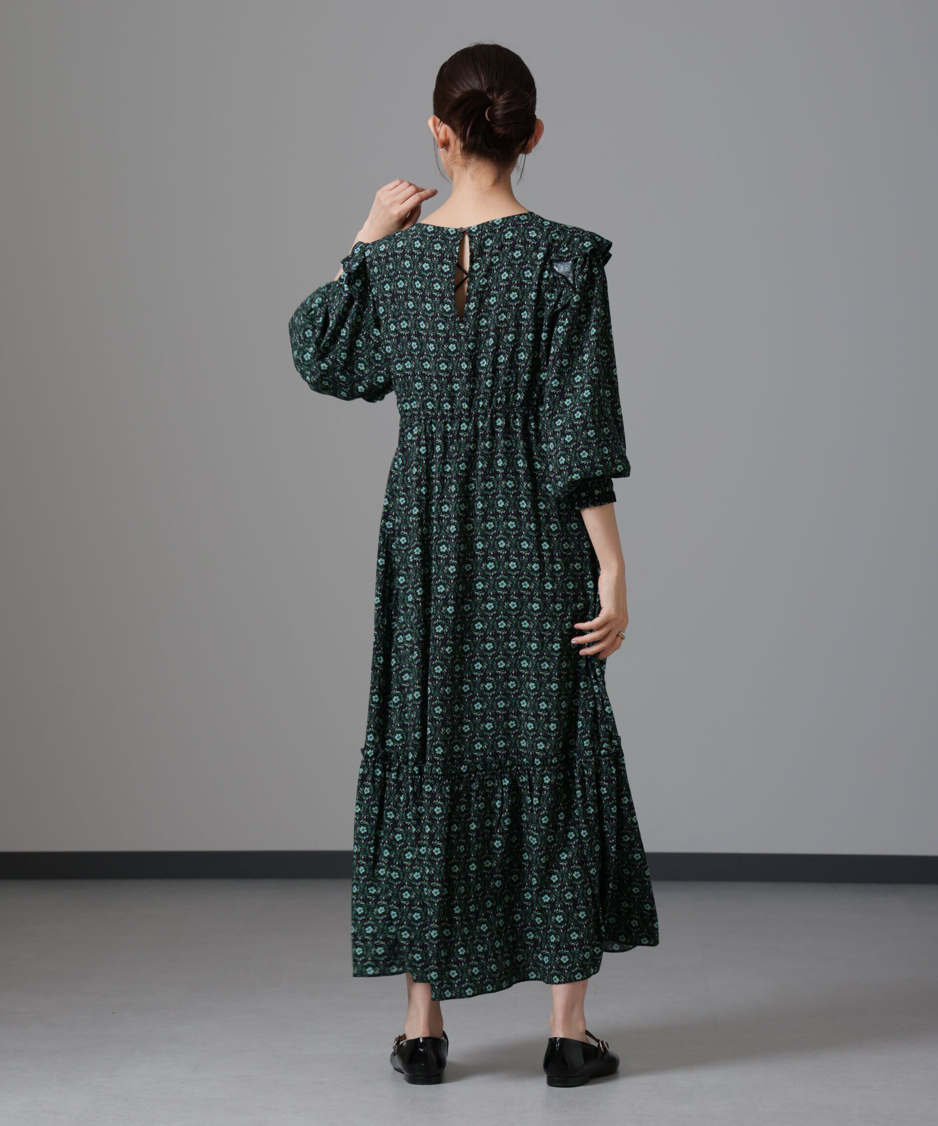 nano･universe「サークルフラワープリントワンピース」|ワンピース|