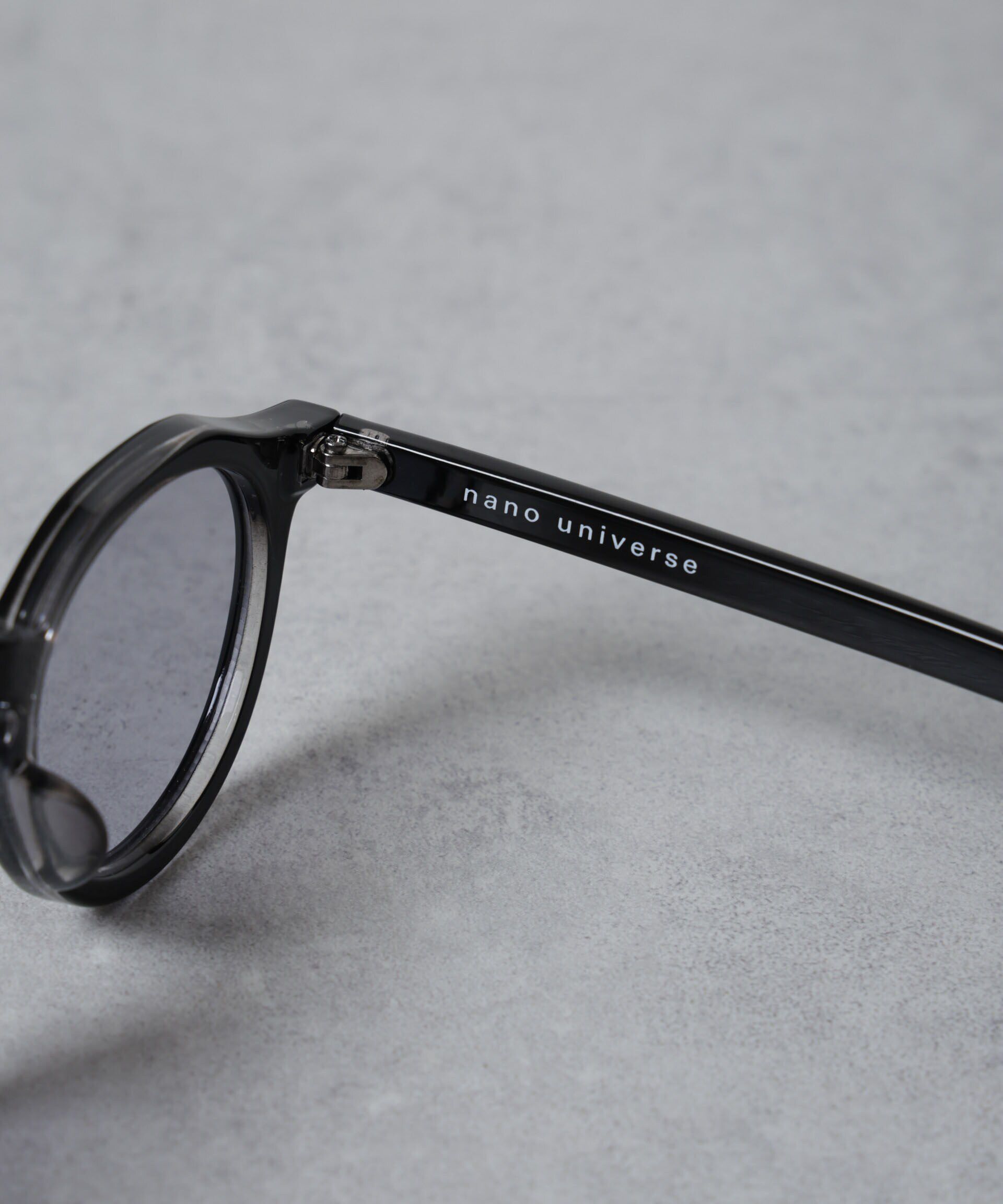 nano･universe「クラウンパント型スモークサングラス」|メガネ|