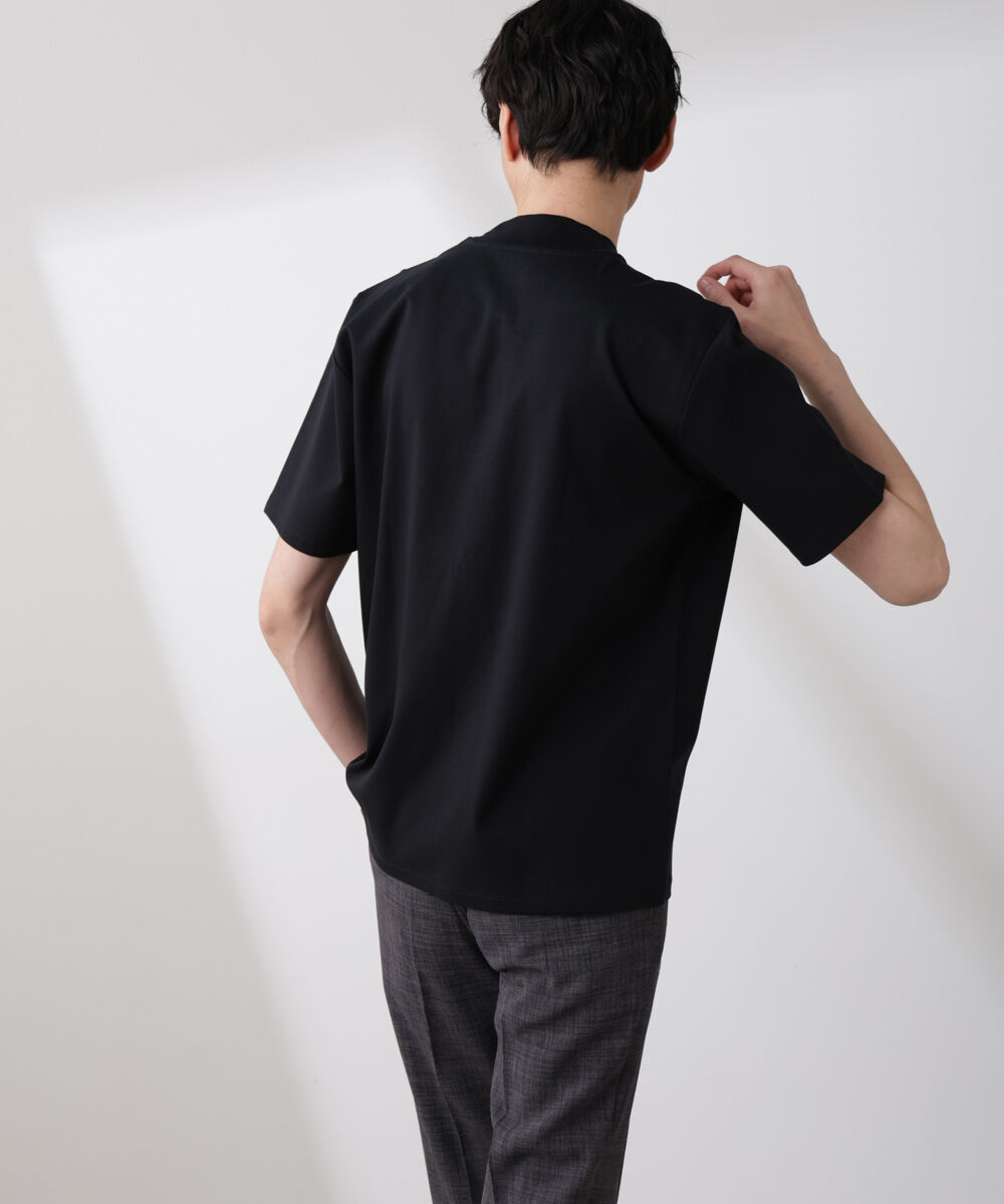 nano･universe「ジャケT(R) プレミアム クルーネック 半袖」|Tシャツ・カットソー|