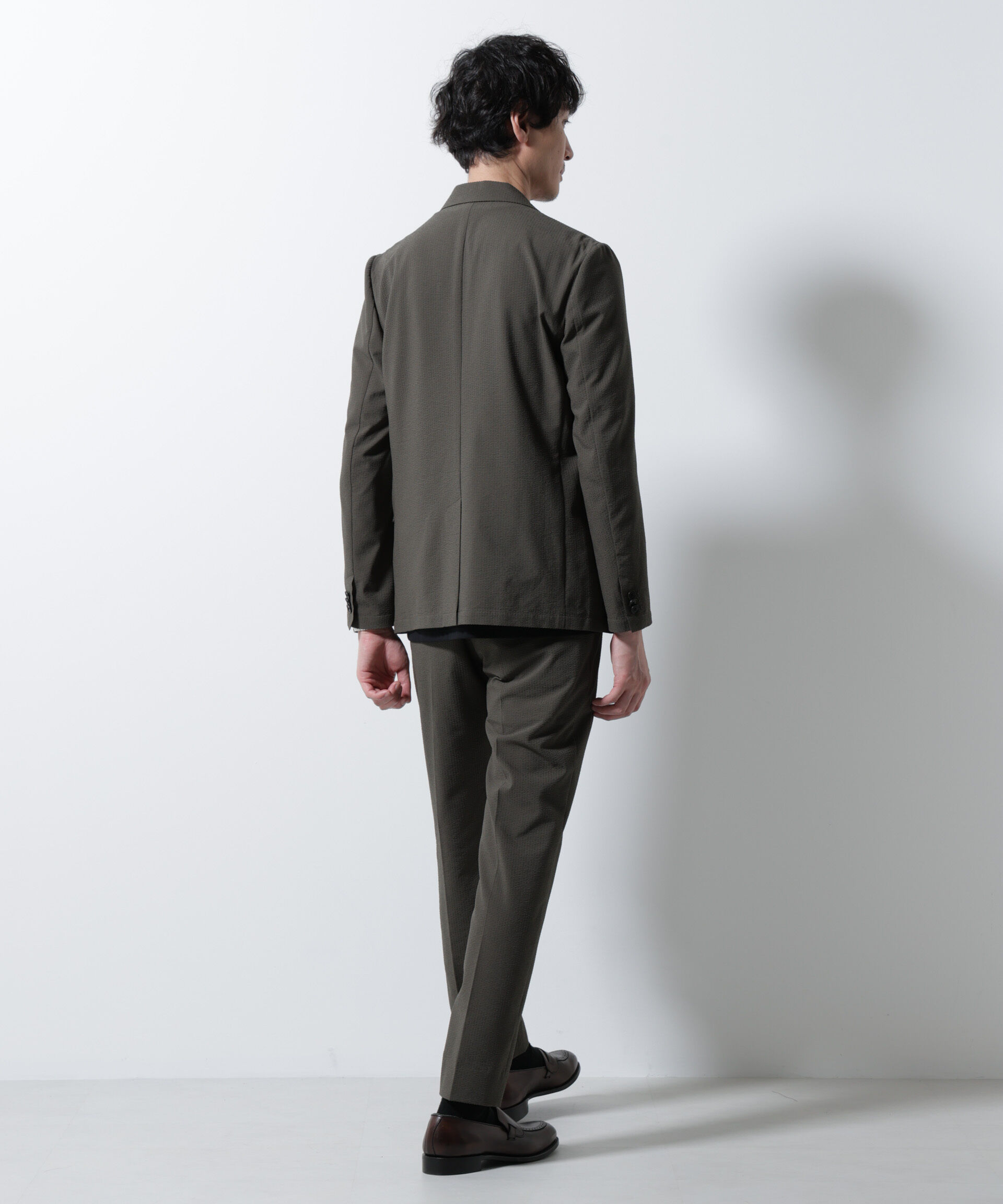 nano･universe「「Damerino」DotAir(R)サッカーストレッチセットアップ/吸水速乾」|スーツ|