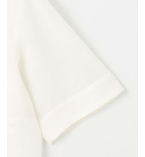 自由区「シアーラミーローンクロップド丈 ブラウス」|シャツ・ブラウス|