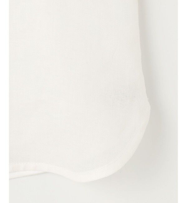 自由区「シアーラミーローンクロップド丈 ブラウス」|シャツ・ブラウス|