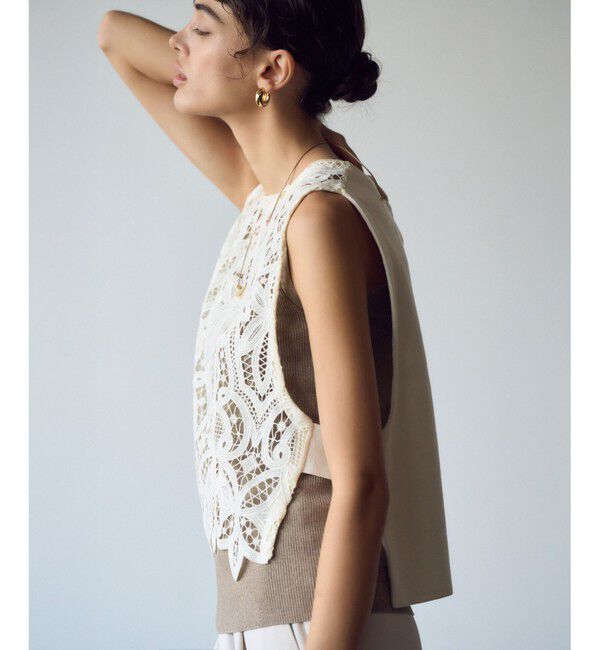 23区「コットンリブ タンクトップ」|タンクトップ|