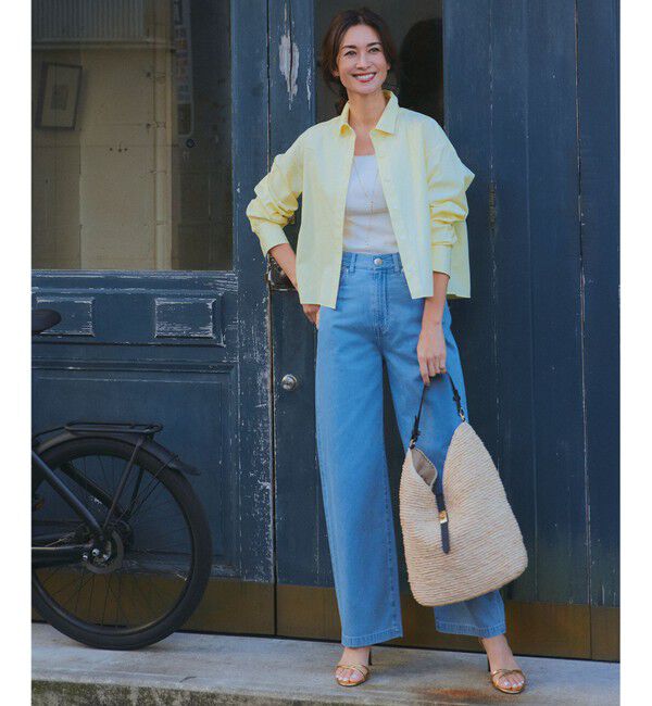 23区「コットンリブ タンクトップ」|タンクトップ|